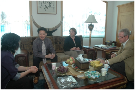 外賓來(lái)訪